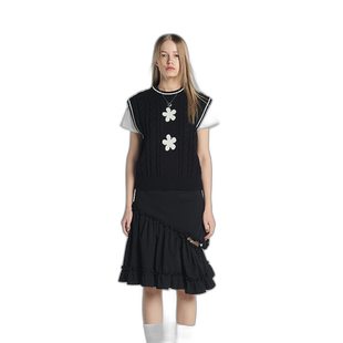 韩国直邮margarin fingers韩版少女小清新甜美自然气质毛衣302300