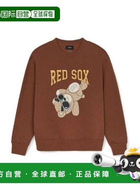 韩国直邮MLB MLBL 长袖 T 恤 PQJ 3AMTE0246-43BRL 大号 MegaBear