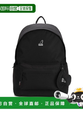 韩国直邮kangol Retrocore 标准背包 Ⅱ 1478 黑色双肩包