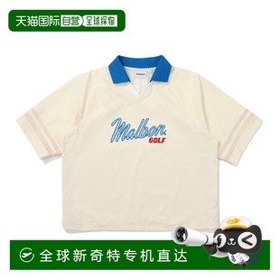 Point Malbon Script M4222 Piste GOLF 韩国直邮MALBON 女士Polo衫