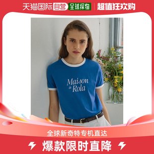 T恤3027619 韩国直邮rolarola少女甜美可爱清新法式 日常设计师女款