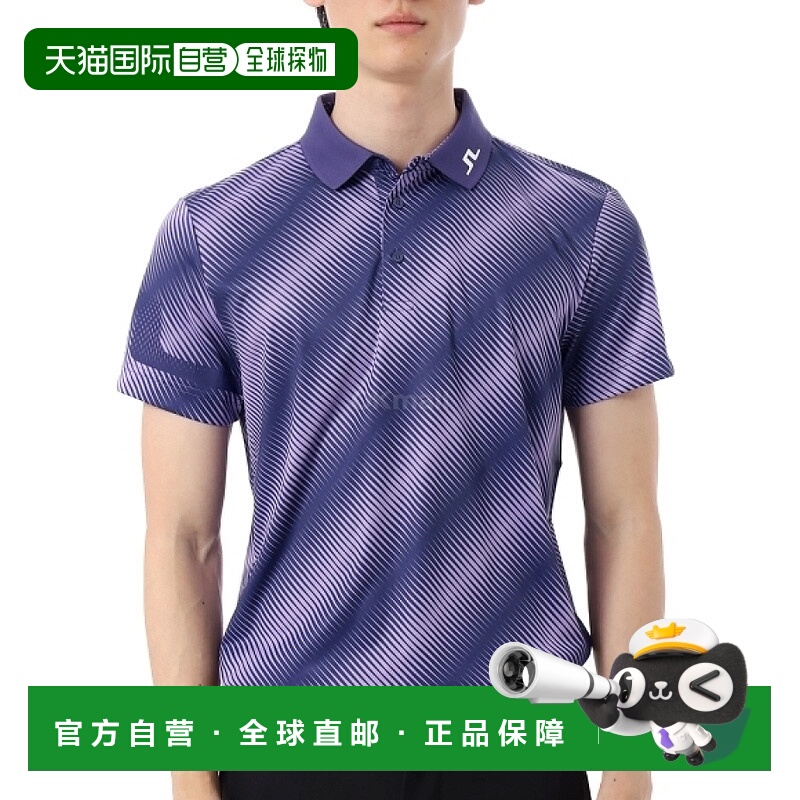 韩国直邮J.LINDEBERG Heath 印花 Polo 衫 (GMJT12647-Q290) 短袖