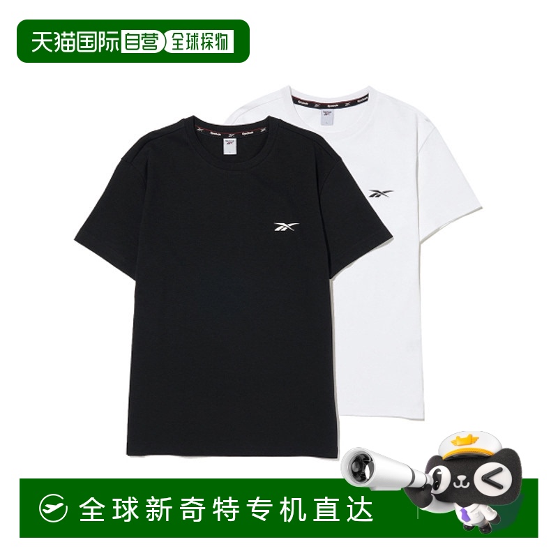 韩国直邮REEBOK 男士T恤RESR4FR50BK高档舒适时尚百搭 简约高级感