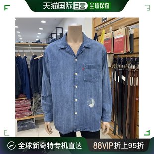 Pockets Men Oversized Levis Denim 韩国直邮LEVIS Shirts 衬衫