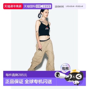 GURLS 韩国直邮ASIF CA24ASL001BK 女士吊带衫 SLEEVEL CALIE