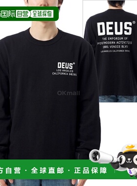 韩国直邮DEUS JONES 长袖 T 恤 (DMP251984-BLK)