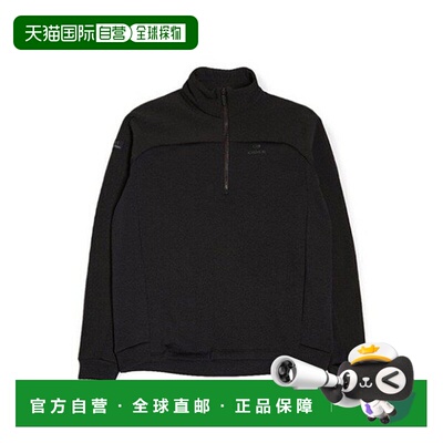 韩国直邮EIDER 裤子 JQS DWW22239Z1 FRAT 黑色女式混合拉链T恤