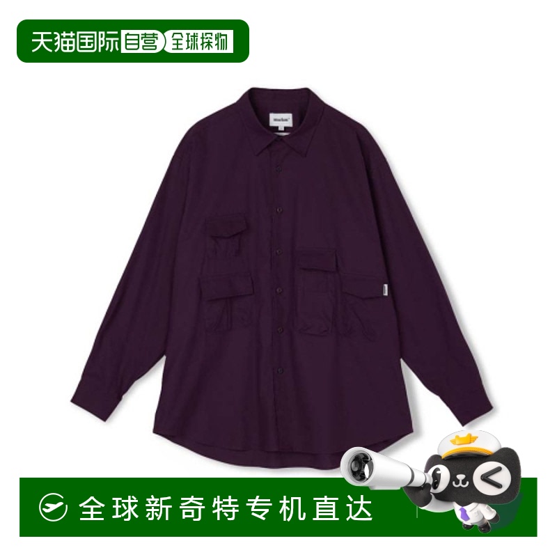韩国直邮MARKM 公用T恤MJBAH50030_PU MULTI POCKET SHIRTS-PURPL
