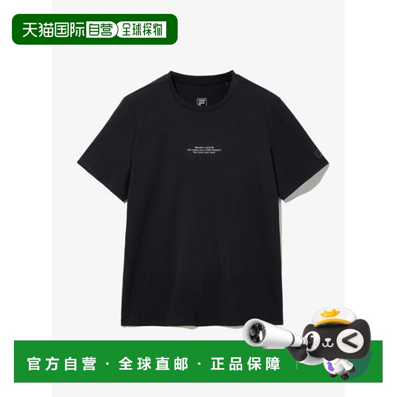 韩国直邮FILA Wheela 图案短袖 T 恤 FS253RS02U001 001 191斐乐