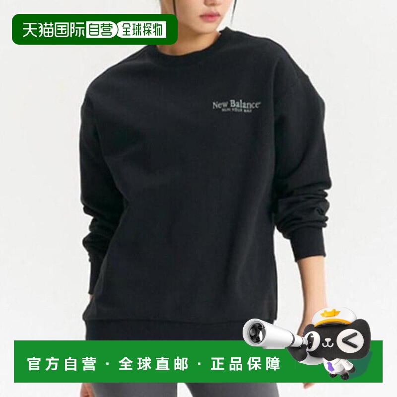 韩国直邮NEW BALANCE UNI Running Essentials Man-to-Man_NBNCE1