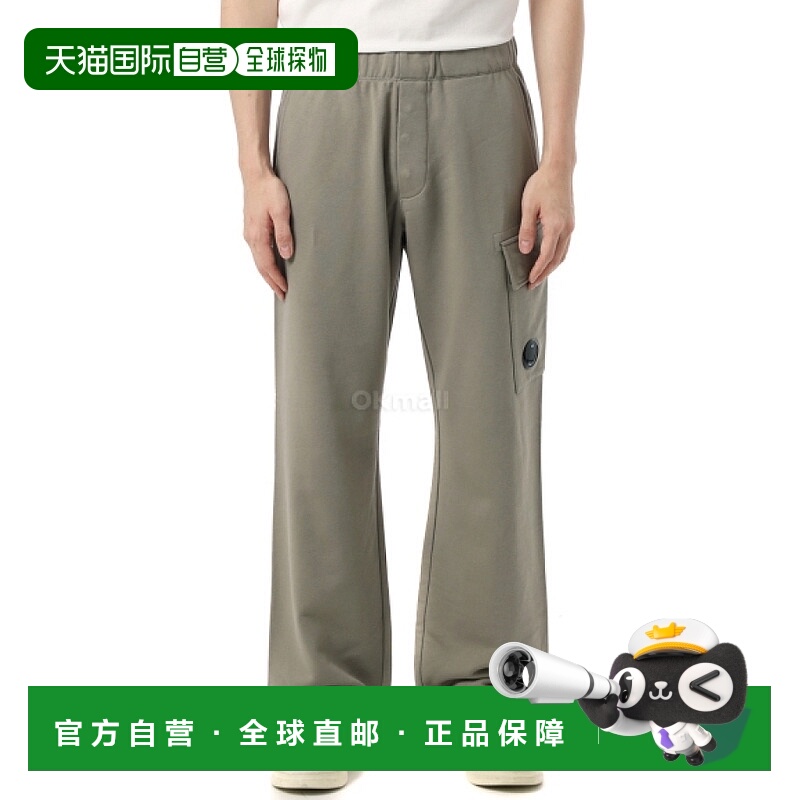 韩国直邮CP COMPANY 斜纹凸起羊毛工装镜片运动裤 (19CMSP141A 00