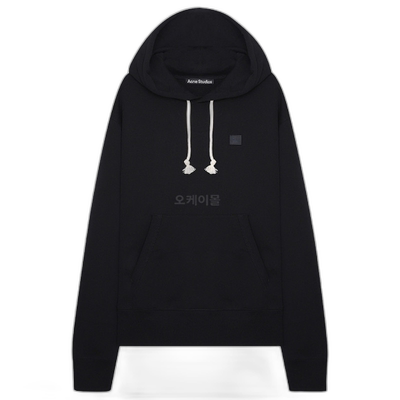 韩国直邮Acne Studios CI0119 900 连帽拉链有机棉卫衣