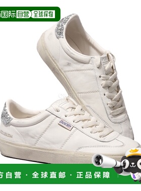 韩国直邮Golden Goose Soulstar 亮片高跟鞋 运动鞋羊皮牛皮厚底