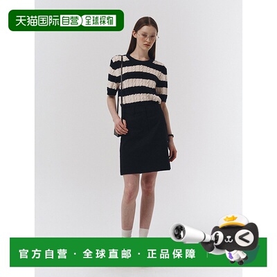 韩国直邮Dunst秋冬24年新品法式复古经典中性风韩版半身裙UDSK3B2