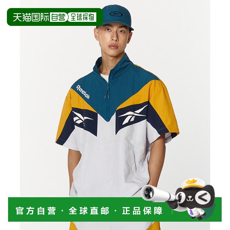 韩国直邮REEBOK 男士运动茄克/外套REJU4EA41G1锐步短袖