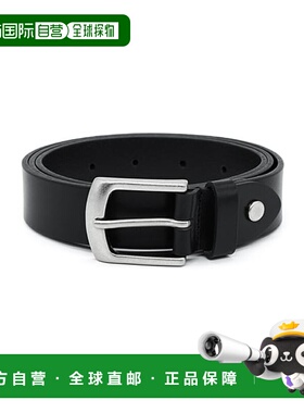 韩国直邮INSILENCE设计师款通用日常休闲宽松时尚腰带IM2J2AC02BK