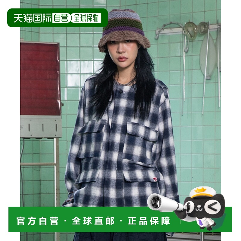 韩国直邮GLACK 女士运动茄克/外套GJ071NV 潮流穿搭 高级感正品