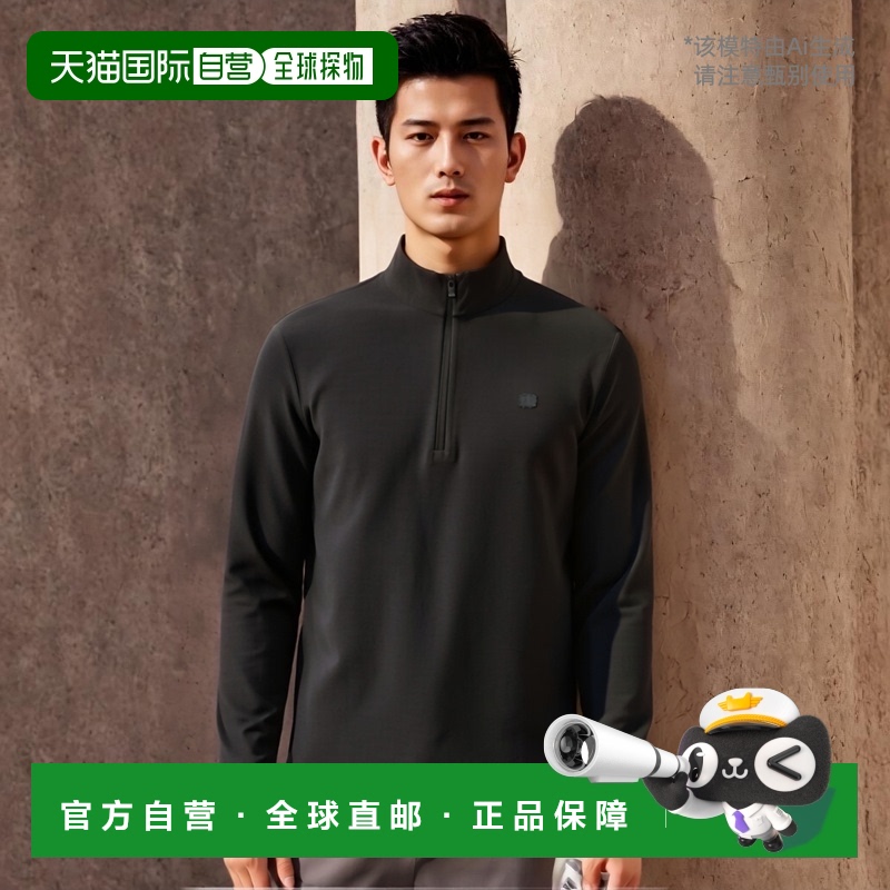 韩国直邮KOLON SPORT男士T恤JWTBW24251BLK可隆