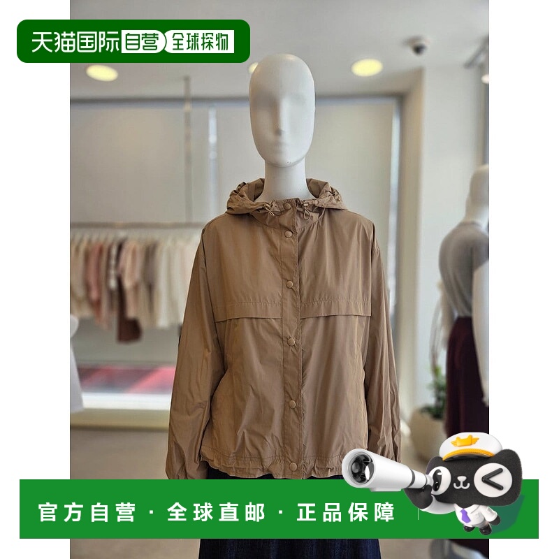 韩国直邮THE IZZAT [Miuccia] [The Isaac] 女式连帽弦线袖口风衣