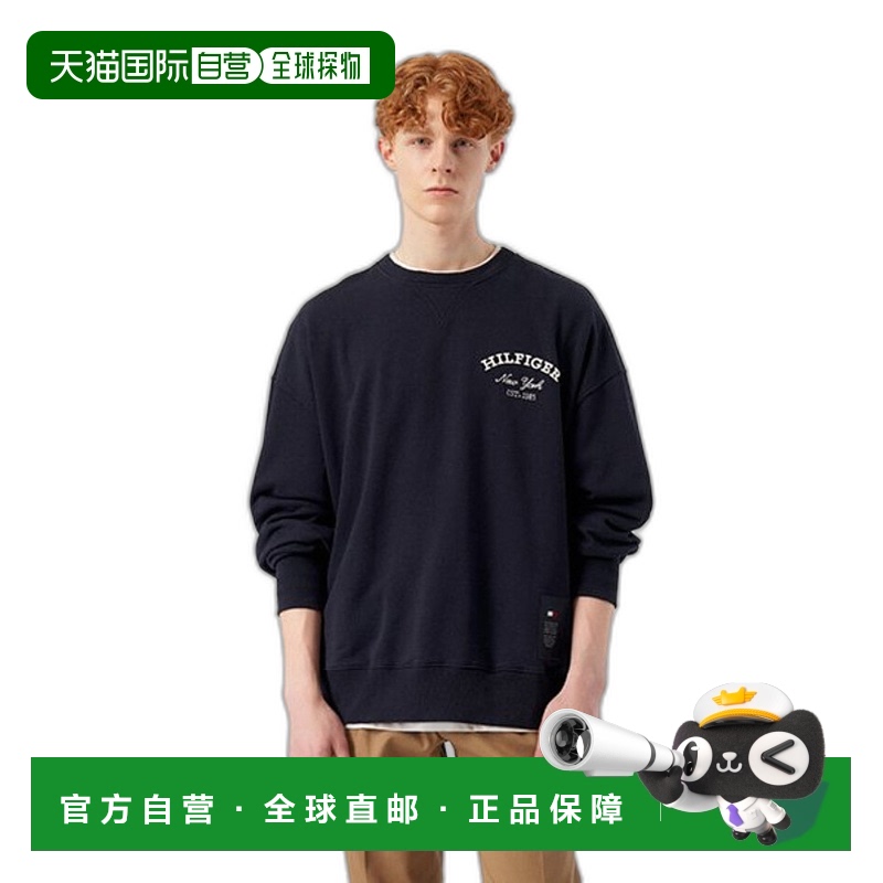 韩国直邮TOMMY HILFIGER 男士T恤T12D6TPO340MT1DW5长袖卫衣