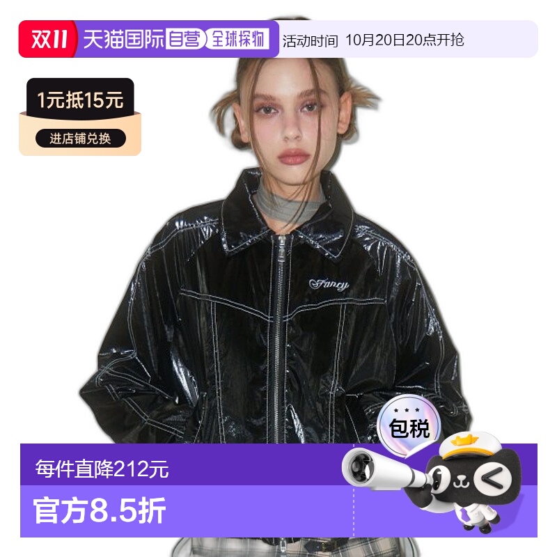 韩国直邮NASTY FANCY CLUB街头辣妹潮牌酷帅休闲时尚新款夹克F23Z