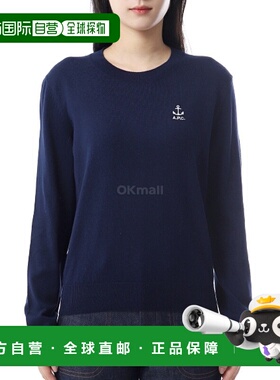 韩国直邮A.P.C Jill 棉质针织衫 (COGDK F23414 IAK) 圆领针织