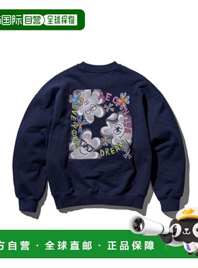 韩国直邮AECA WHITE 公用卫衣AWCMSSBDTSSOV006A5LB CLOVER SOUL