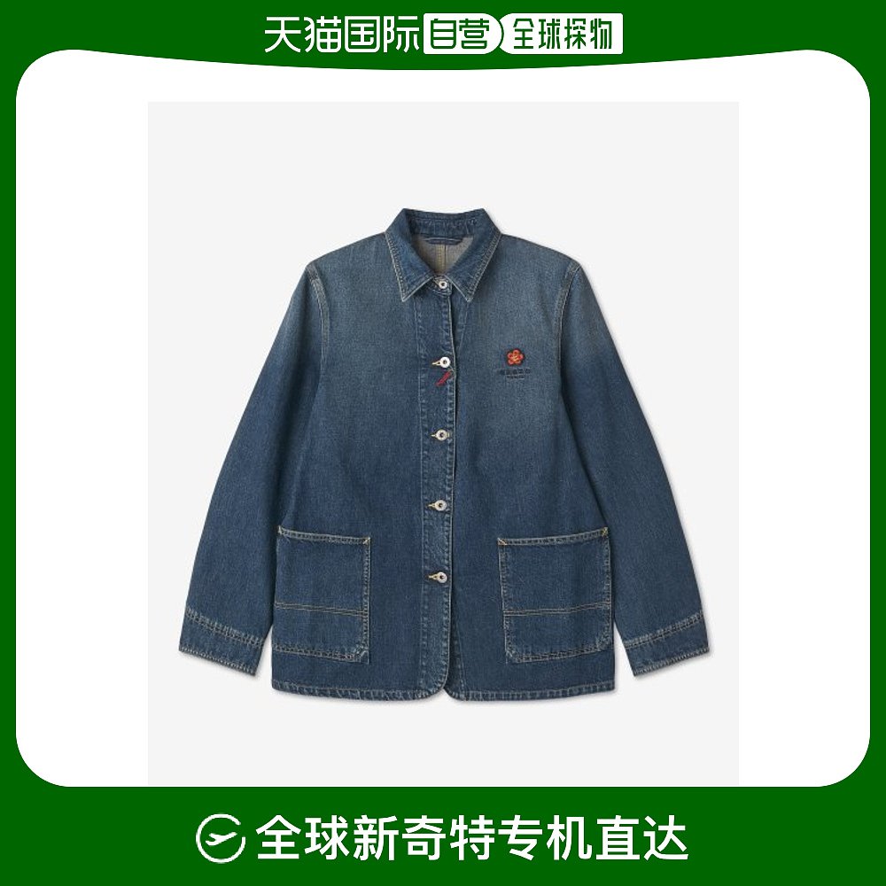 韩国直邮KENZO 夹克FD52DV2326B2DDBOKE FLOWER DENIM JACKET女士 运动鞋new 运动休闲鞋 原图主图