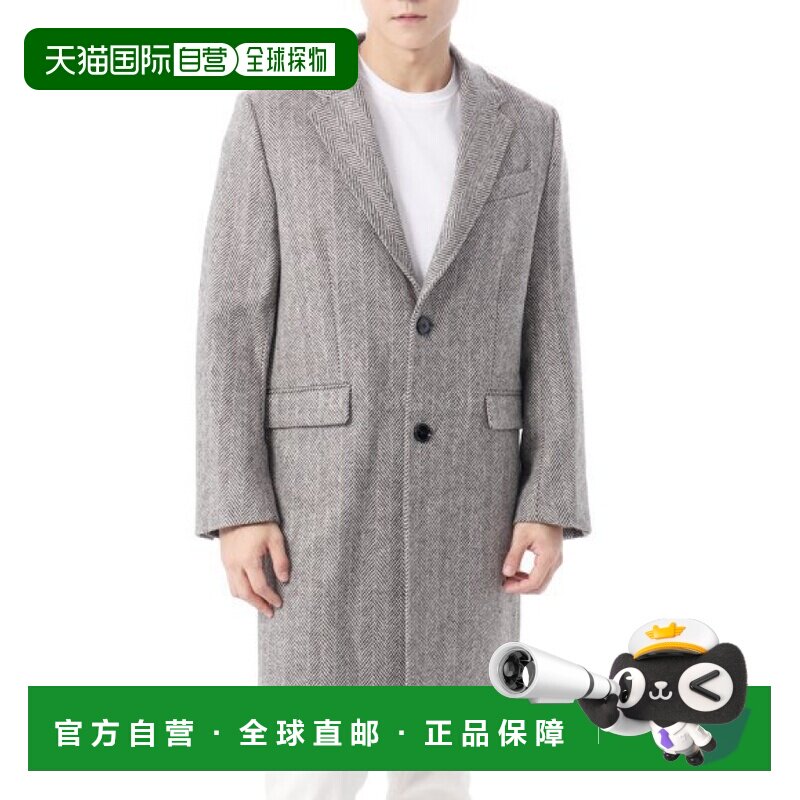 韩国直邮AMI 两粒扣大衣 (HCO010 WV0054 2004) 外套男装西装