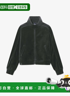 韩国直邮FILA 惠拉天鹅绒尖领拉链衫 FS254FT02F002 006