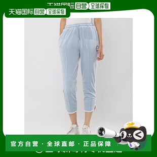 韩国直邮Sergio Tacchini Veneto 3/4 丝绒运动裤 (STF24W51007-)