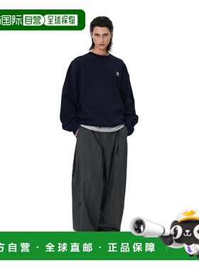 韩国直邮ADER ERROR 公用卫衣Disto logo sweatshirt Navy 304146