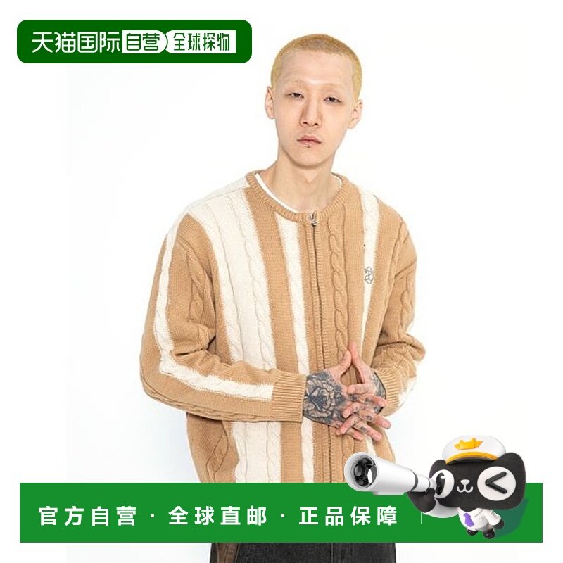 韩国直邮XTONZ 公用男针织xtk083BE羊毛流行穿搭保暖 高级感减龄