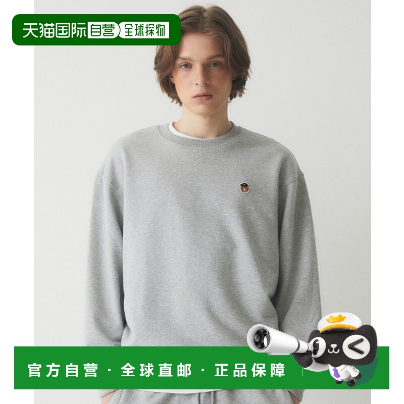 韩国直邮WHO.A.U 男士卫衣 Steve Head Patch Sweatshirt / WHMWE