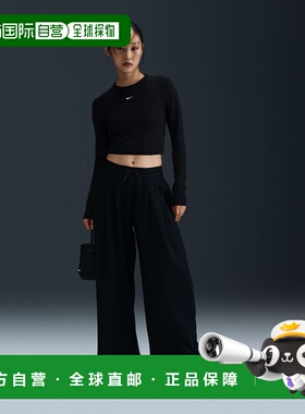 韩国直邮NIKE 女士女装休闲裤HF9546-010 W NSW CLLCTN PLEATED FL