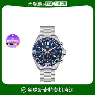 韩国直邮 泰格豪雅蓝盘钢带男士 HEUER 手表CAZ1014.BA0842 TAG