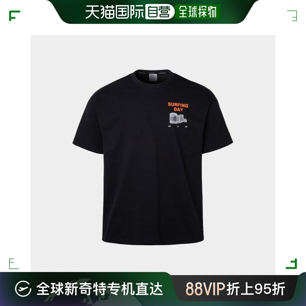 韩国直邮BARREL 男士T恤UNISEX LIFESTYLE WAVE SHUTTER T SHIRT 男装 T恤 原图主图