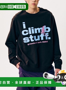 韩国直邮GRAMICCI 男士24年新款山系户外运动休闲卫衣G4SU-J093