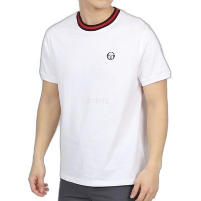 韩国直邮Sergio Tacchini RAINER T恤 男女通用 2023年夏季 白色