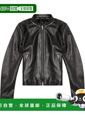 韩国直邮DIESEL 皮夹克 A145650AJIR9XX DOM