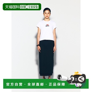 T恤CA24CST001WT 女士女装 LOVE GURLS SHIRT 韩国直邮ASIF CALIE
