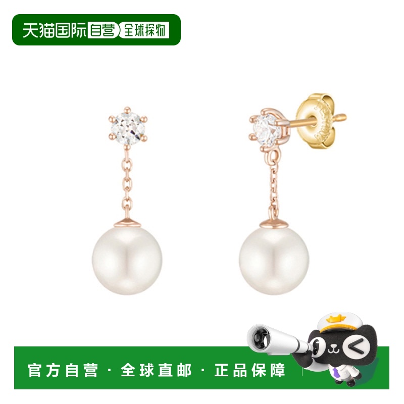 韩国直邮JESTINA 女士耳环 JJP1EF1BS181R4000 14K