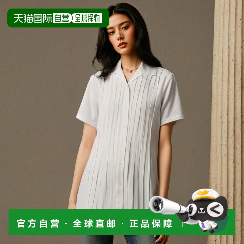 韩国直邮KENZO 女衬衫女士FD52RO1145DE02SS23 POPLIN SHIRT ONEPIE