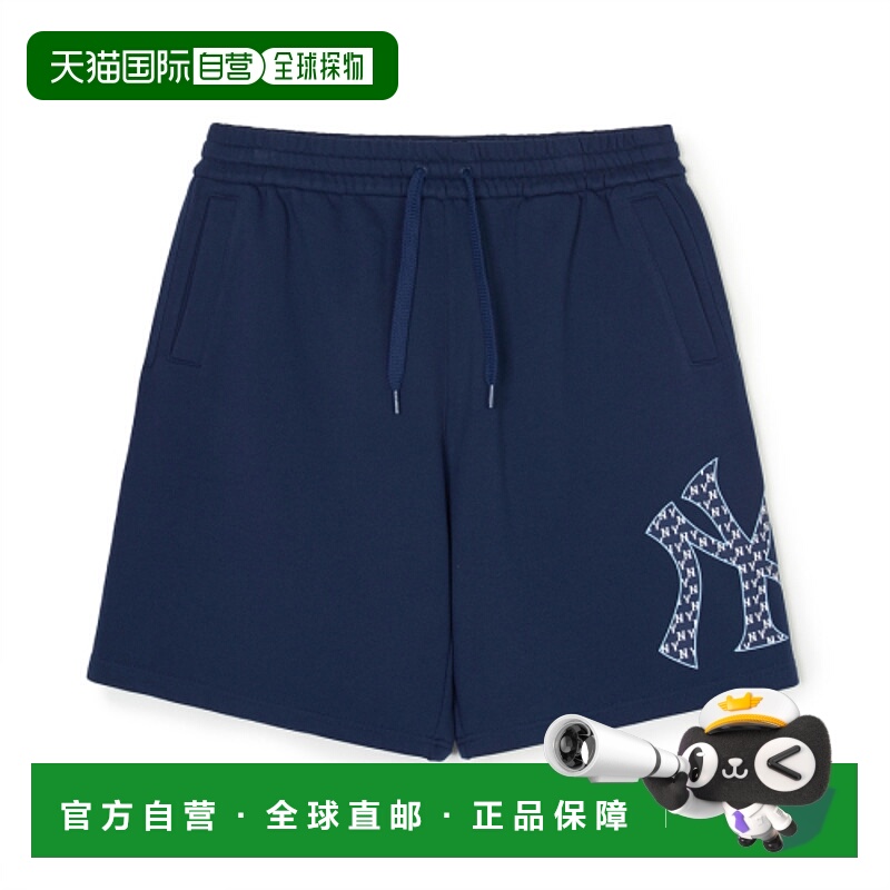 韩国直邮MLB 正品男士短裤3ASPM0143-50NYS