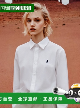 韩国直邮YALE HERITAGE UNIVERSITY DAN STANDARD FIT SHIRT WHTE