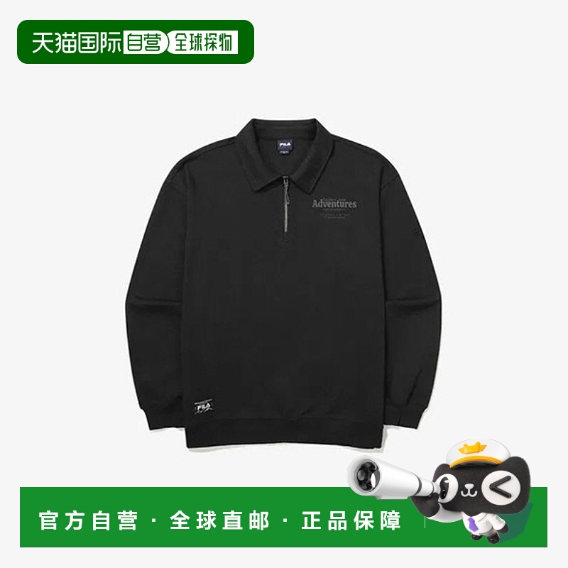 韩国直邮FILA M Wheelagin' Palmetto KQC FS2POG3108X-BLK 领半