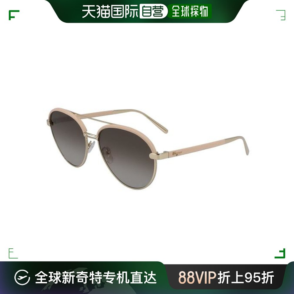 韩国直邮SALVATORE FERRAGAMO20SS太阳眼镜女YSU3UB0A 4707GOLD