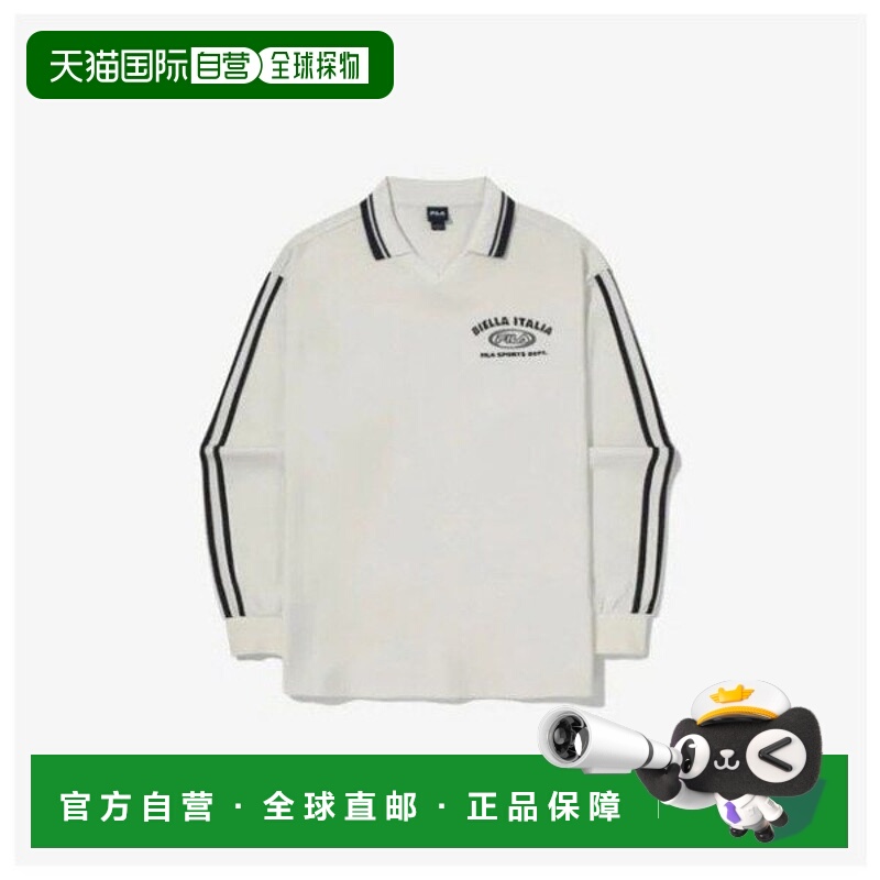 韩国直邮FILA M Wheelaginfalti KQC FS2POG3109X-SWH 小徽标领