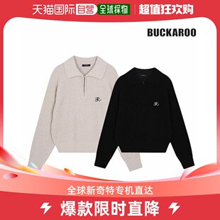 扣环细节 B231K 半拉链细节 女款 5GG BUCKAROO 针织衫 韩国直邮