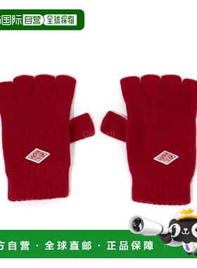 韩国直邮DANTON 露指针织手套 (DTH0307-GPW 红色) 手套